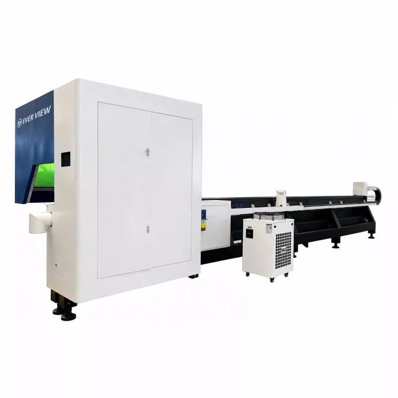 Máy cắt ống laser sợi đuôi tối thiểu bán tự động