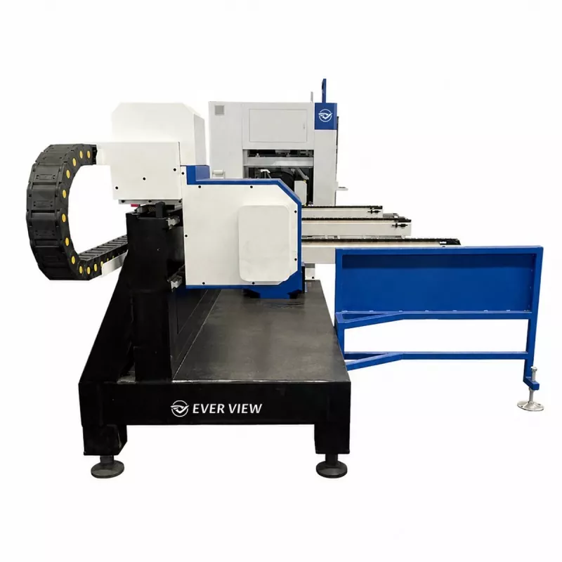 Máy cắt ống laser sợi đuôi tối thiểu bán tự động