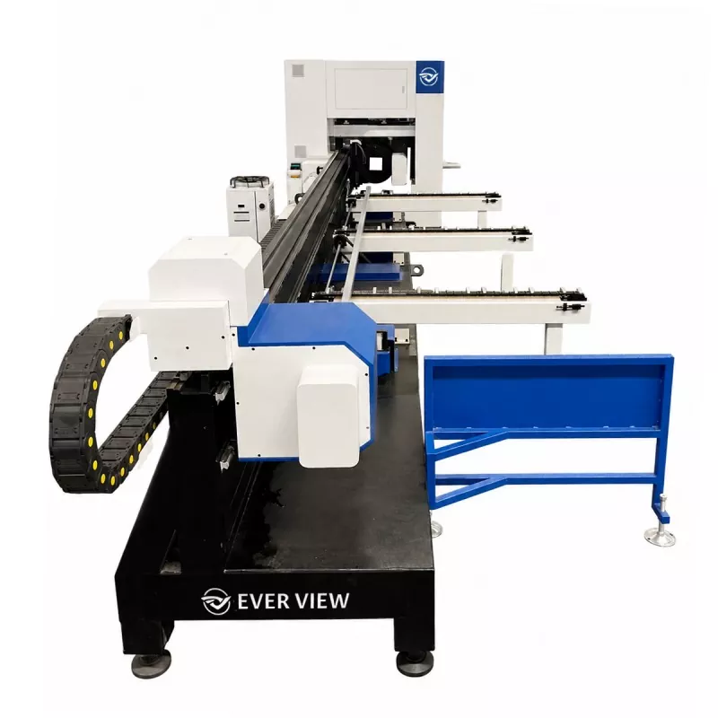 Máy cắt ống laser sợi đuôi tối thiểu bán tự động